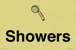 Dementia Showers sign